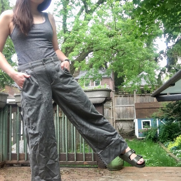 Gap Tencel wide leg pants - Picture 3 of 3